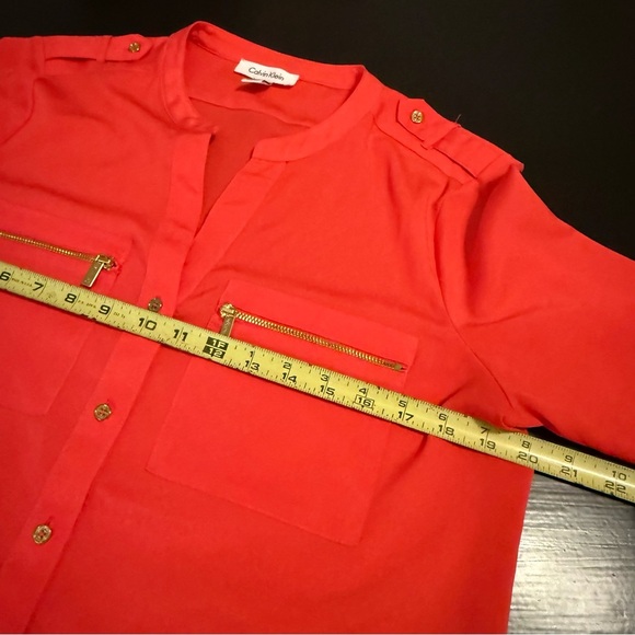 Calvin Klein blouse size medium women’s - Picture 7 of 7